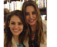 Emanuela Pinho e Elisabeth Abduch.