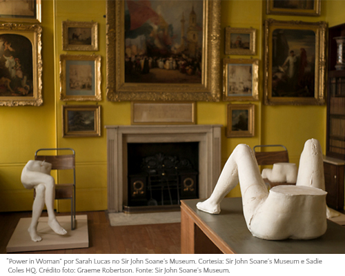 Interna “Power in Woman” por Sarah Lucas - PORT