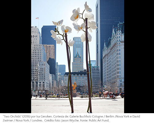 Interna “Two Orchids” por Isa Genzken - Port
