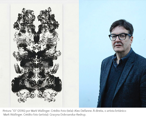 Internas Pintura “ID” (2015) por Mark Wallinger- Port